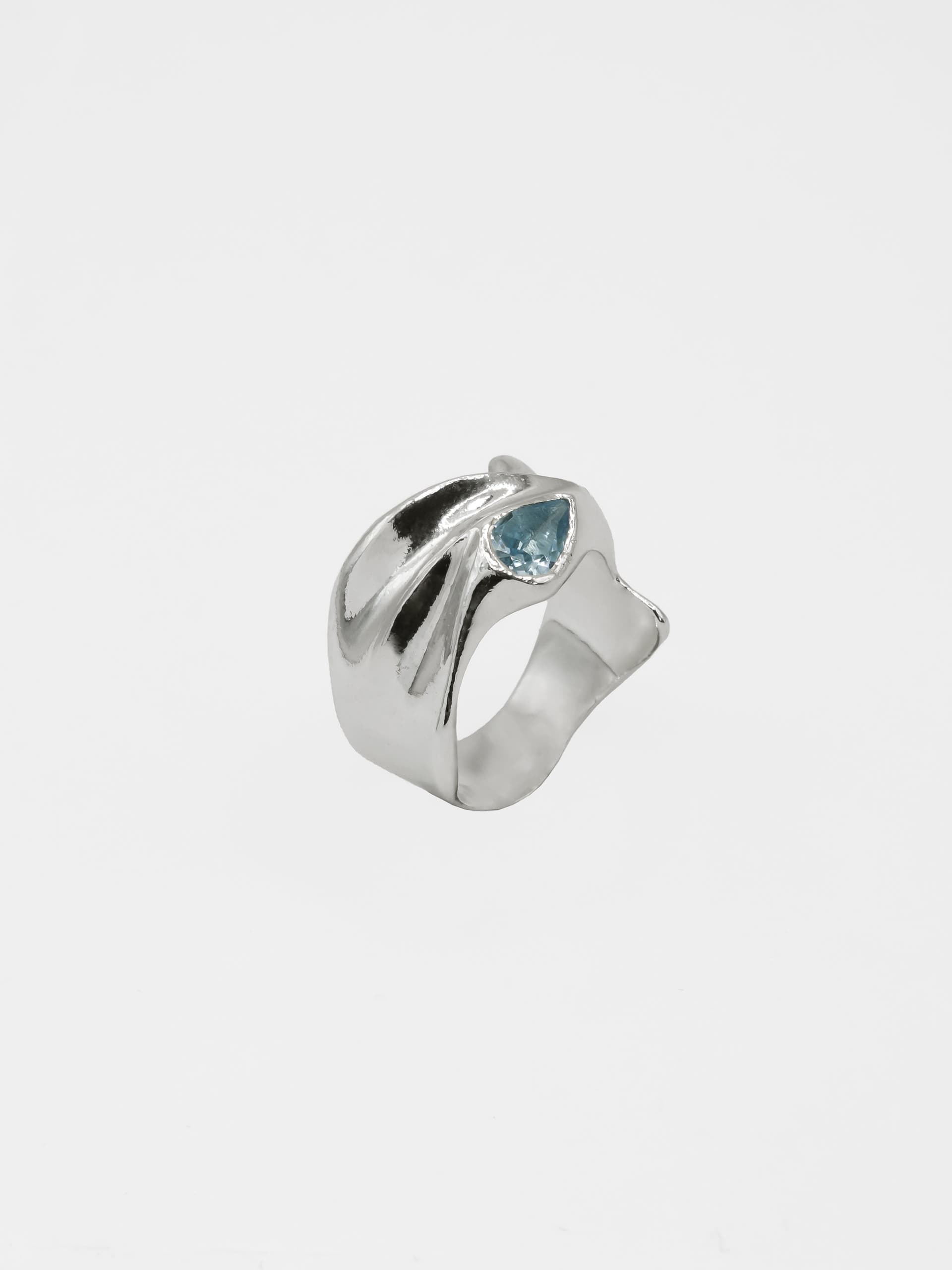 Haze Ring with Topaz