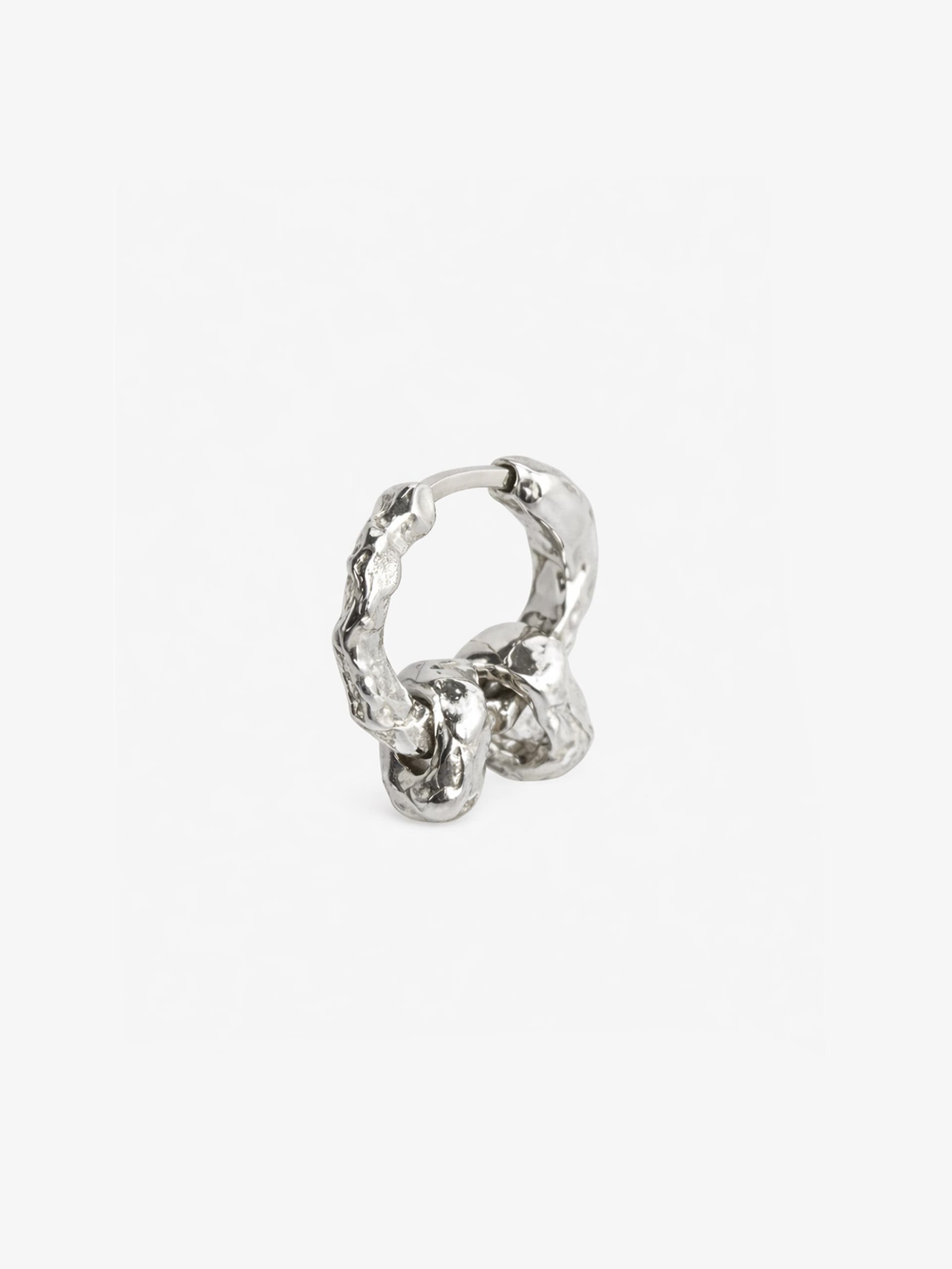 Soft Earring + 2 Silver Charms