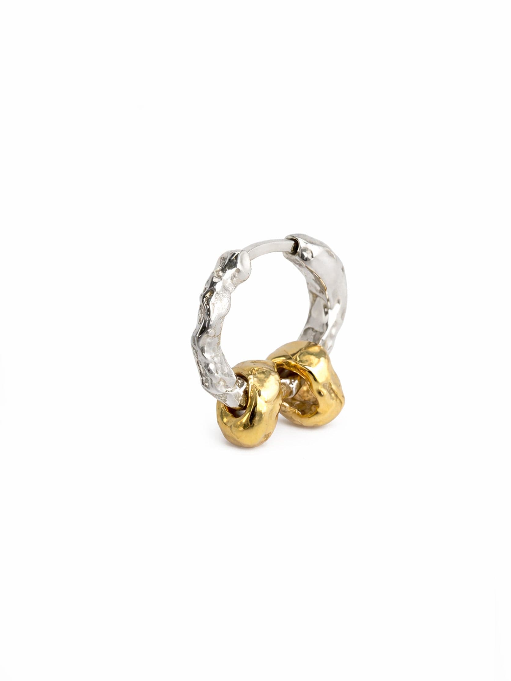 Soft earring + 2 Gold Charms