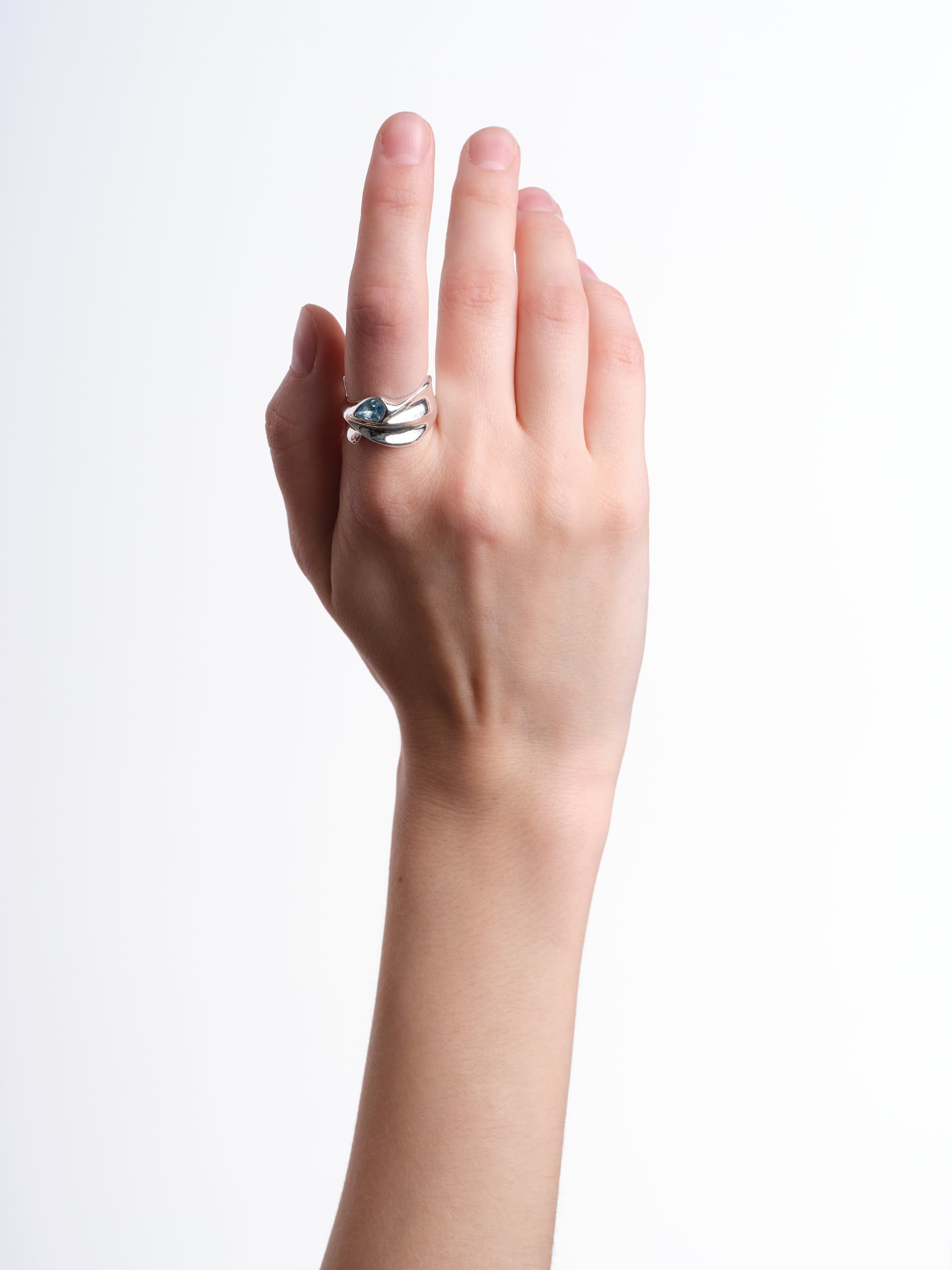 Haze Ring with Topaz - topaz